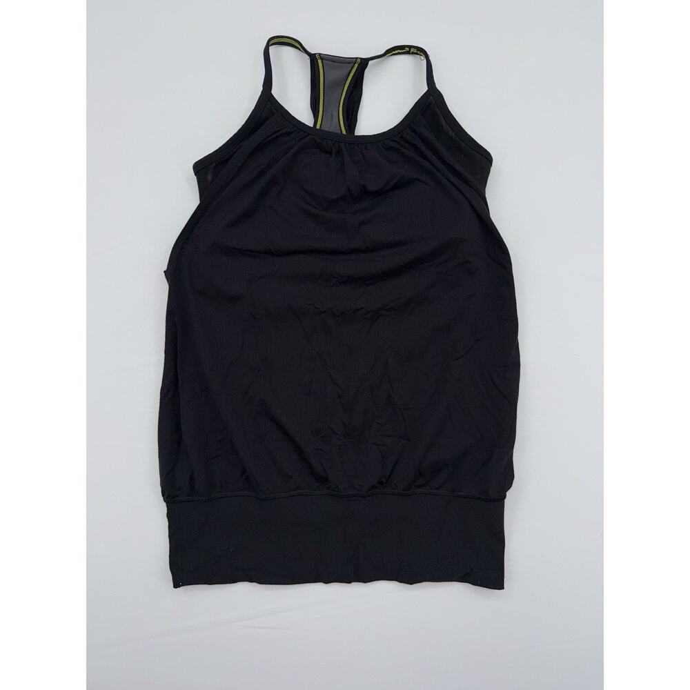 Lululemon Cool Racerback Black Long Length Athletic Tank No Tag